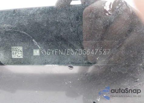 2013 Cadillac Srx Premium Collection z USA, uszkodzony, nr VIN 3GYFNJE37DS647587